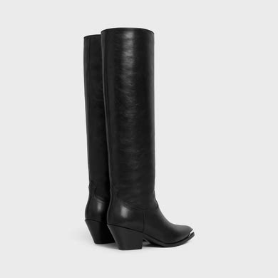 celine lola high western boots.